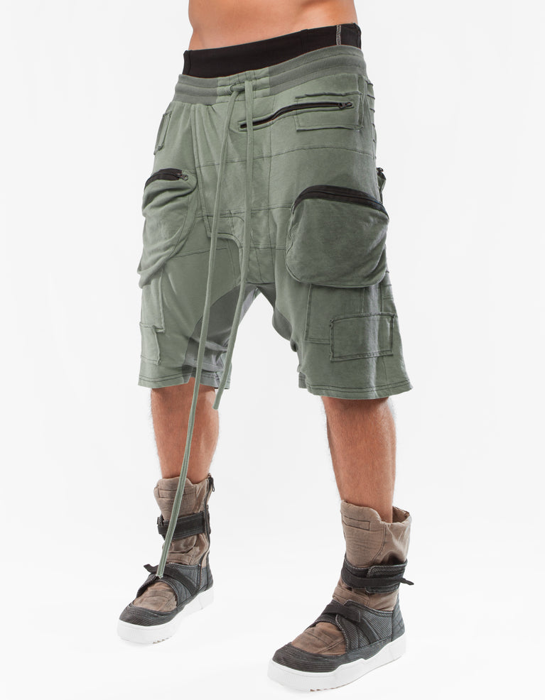 BAGGY SHORTS GRAVAN GREEN