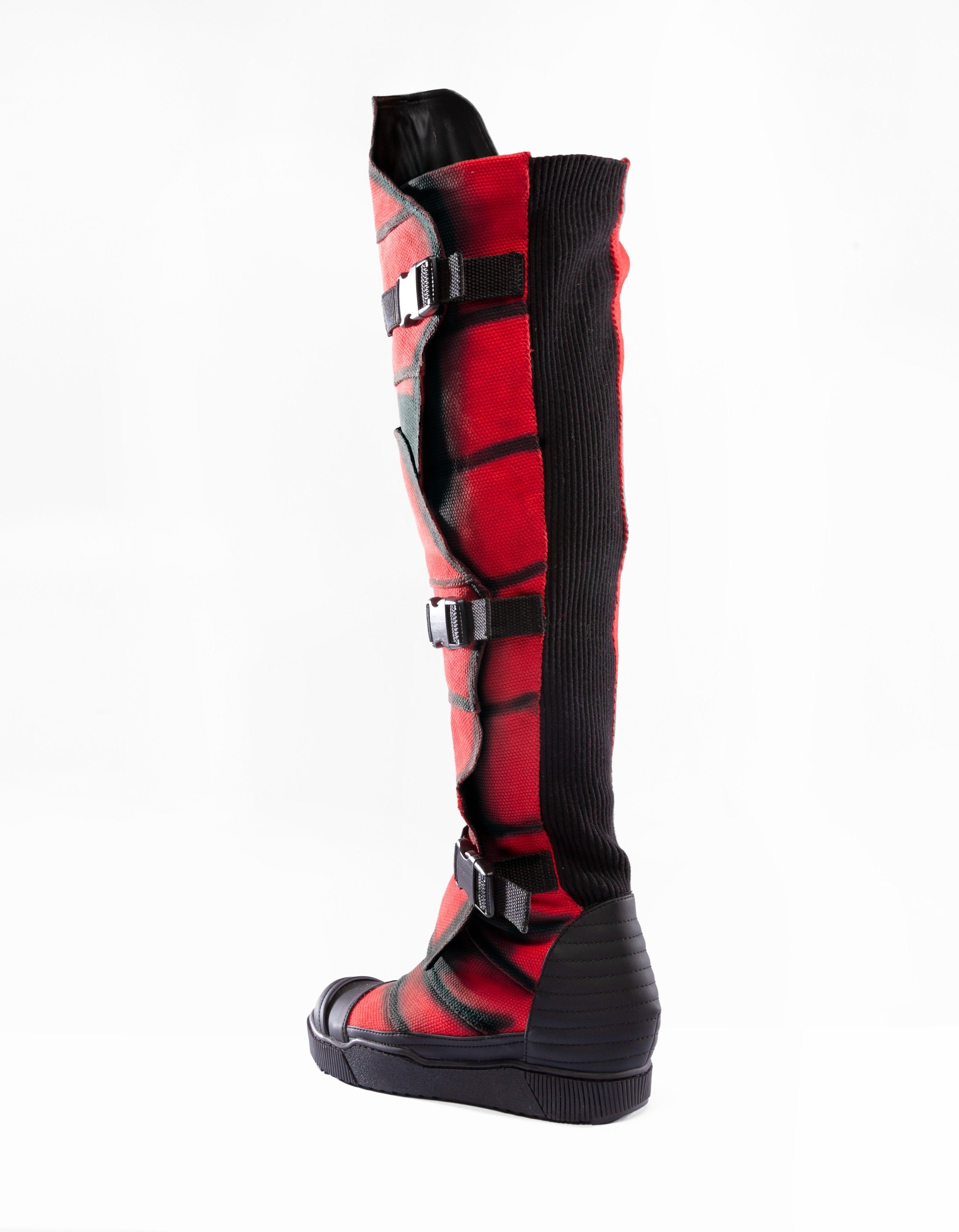 BOTAS LARGAS OVERWALK ROJO