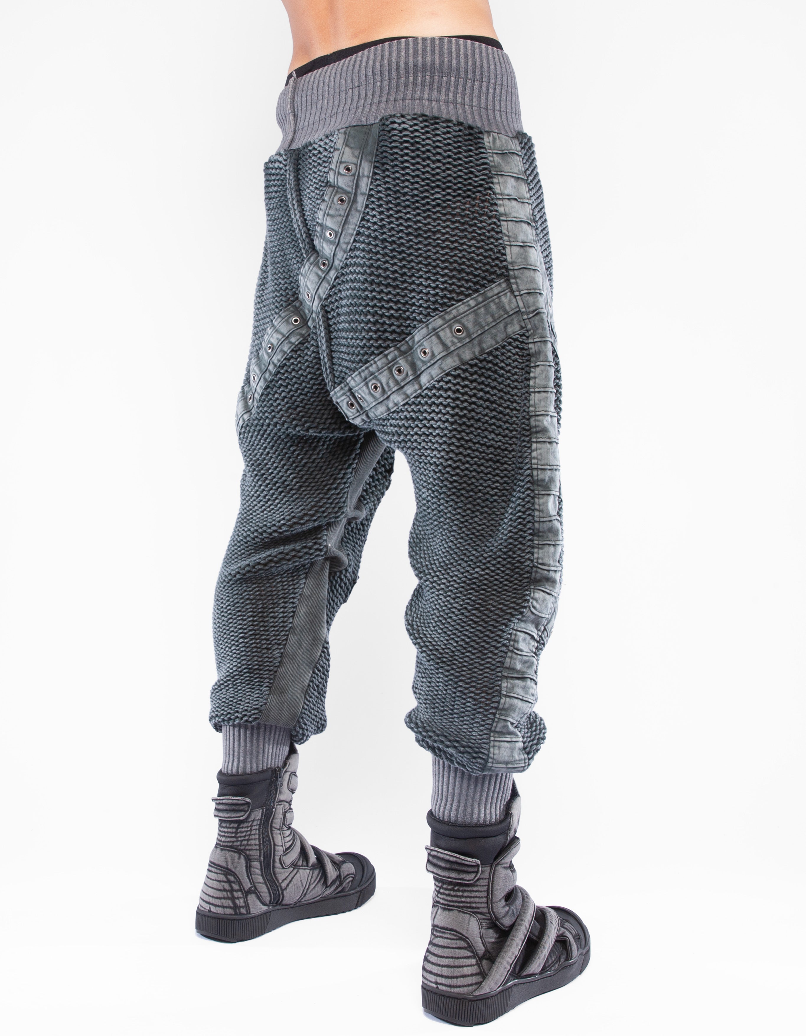 ellazhu Men's Harem Pants Elastic Waist Black Sweaterpants for Men Yoga  David Rose Costume Baggy Joggers GYM22 A, Black, Small-Medium : Amazon.in:  Clothing & Accessories