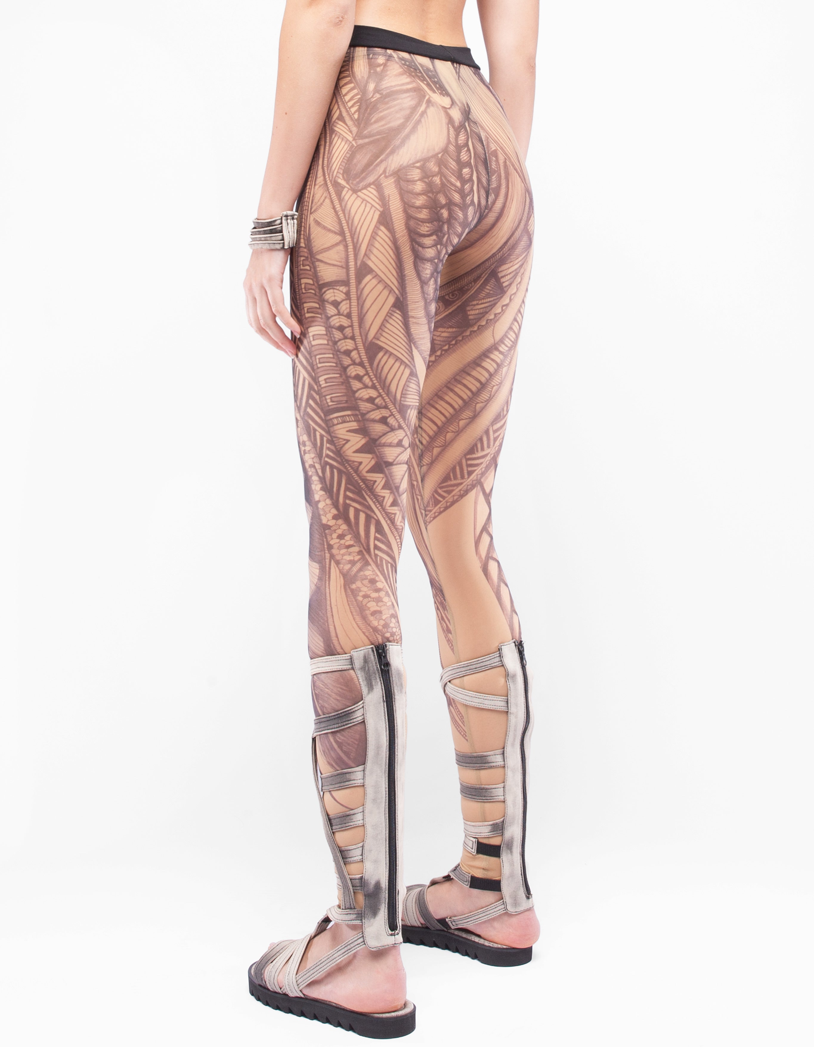 NEW! Forever 21 Sexy Ribbed Sheer Mesh Cutout Leggings Pants – Sz SMALL –  NWT | eBay